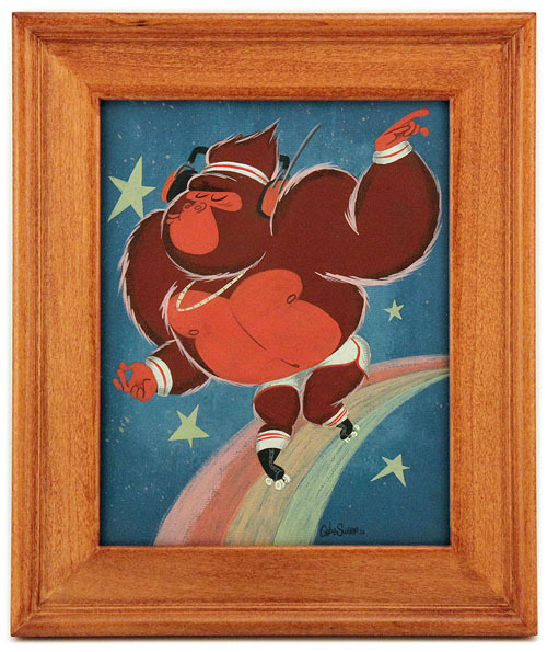 Rollerskating Gorilla       (Circa 1978), Gabe Swarr