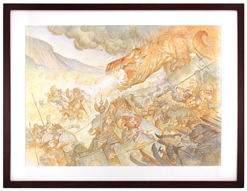 Glaurung and the Dwarf King, Justin Gerard Glaurung and the Dwarf King, Justin Gerard
