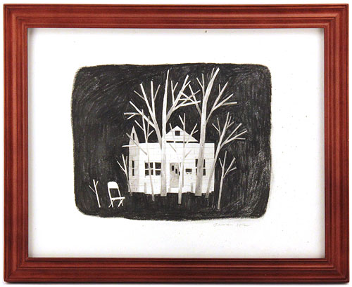 House Surrounded by Trees, Jon Klassen