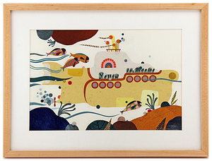 Four Fish and a Submarine, Veronique Joffre Four Fish and a Submarine, Veronique Joffre