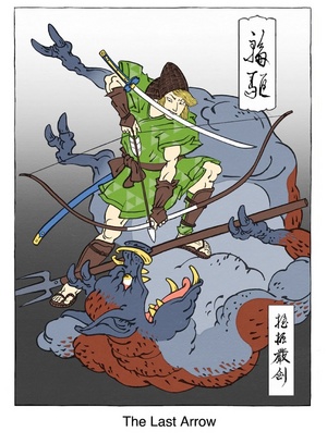 The Last Arrow - Print, Jed Henry The Last Arrow - Print, Jed Henry