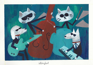 Cool Cats and Hot Dogs, Tiffany Ford