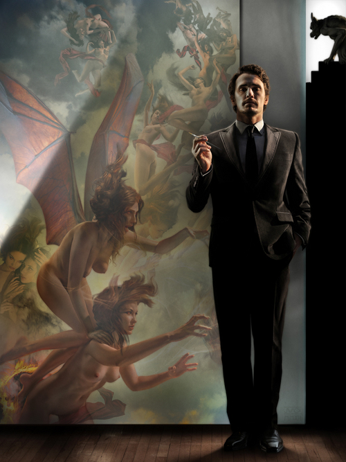 James Franco with Nemesis and the Erinyes, Jeff Wack