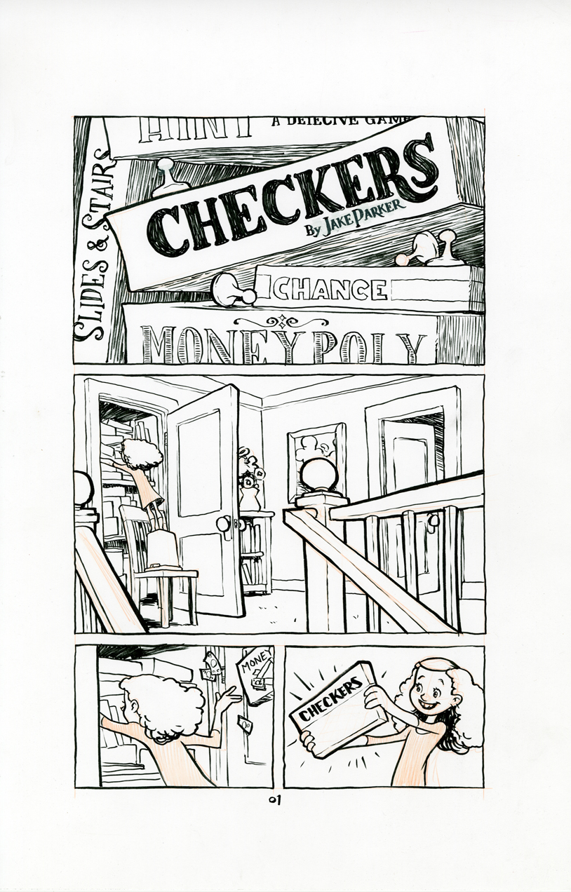 Checkers Page 01, Jake Parker