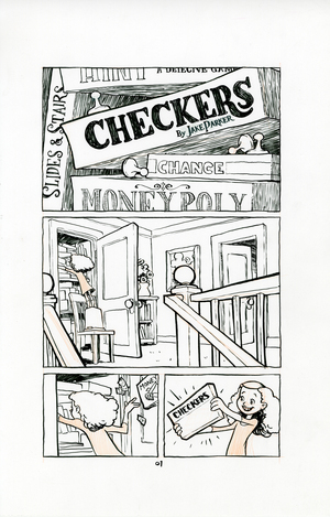 Checkers Page 01, Jake Parker