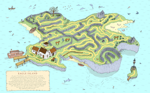 Eagle Island Maze, Dylan Davis