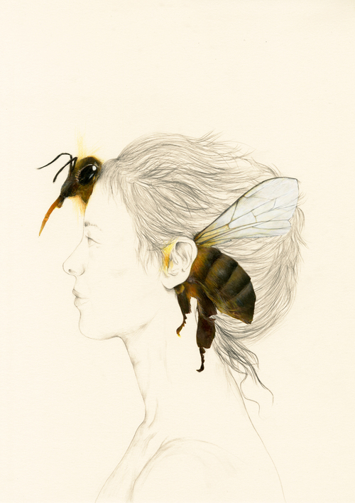 Woman bee, Efi Chalikopoulou
