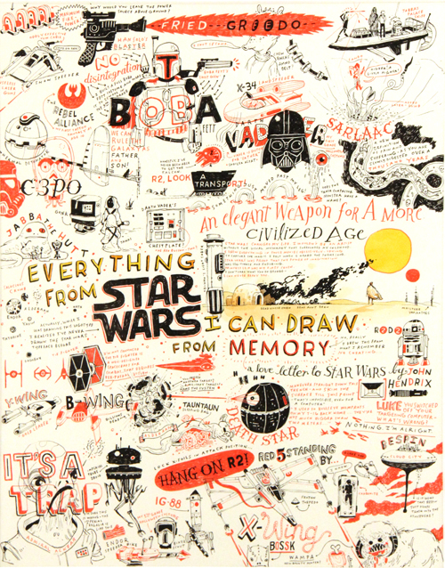 Star Wars from Memory - Nucleus | Art Gallery and Store