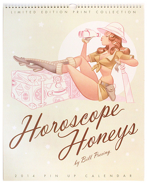 Horoscope Honeys: a Bill Presing Print Set, Bill Presing