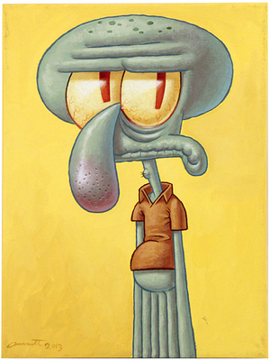 Squidward Scowl - Nucleus | Art Gallery and Store