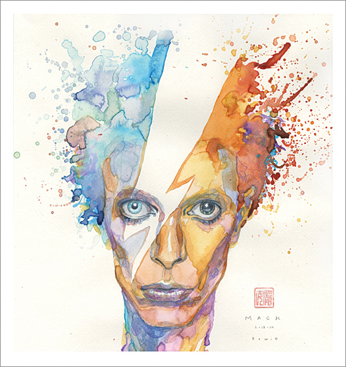 Bowie (Print), David Mack Bowie (Print), David Mack