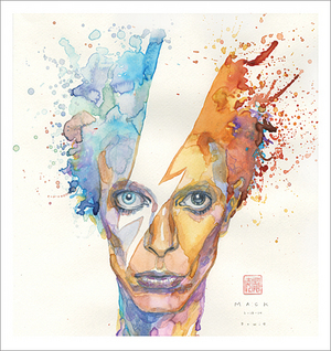 Bowie (Print), David Mack