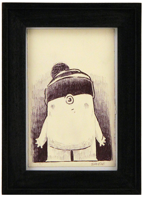 Beekle Hat (Small Sketch), Dan Santat