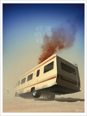 Breaking Bad - The RV BannCars (PRINT), BANNISTER