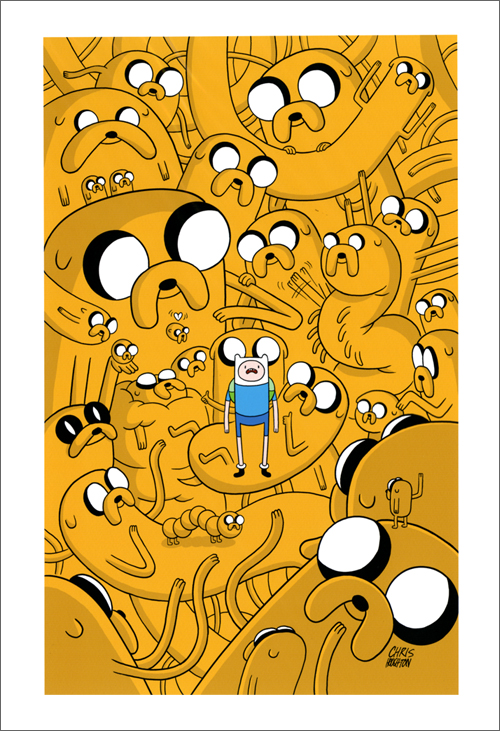 Cover for Adventure Time Issue #8, Chris Houghton Cover for Adventure Time Issue #8, Chris Houghton