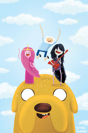 Adventure Time #15 print, Nidhi Chanani Adventure Time #15 print, Nidhi Chanani