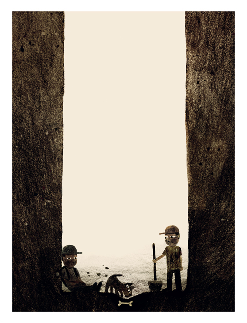 Sam & Dave Dig a Hole - Page 13 - Cannot Dig Anymore, Jon Klassen