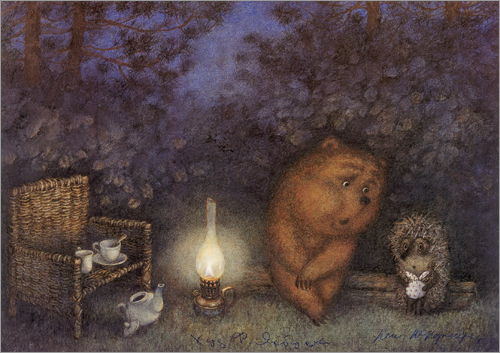 Hedgehog and Bear, Yuri Norstein