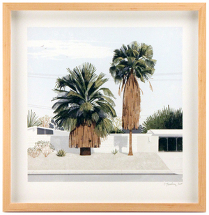 Two Palms (framed), Chris Turnham