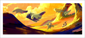 There They Go! (print), Emily Tetri There They Go! (print), Emily Tetri