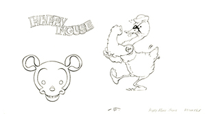 Happy Mouse (Smekday pg 100) Unframed, Adam Rex