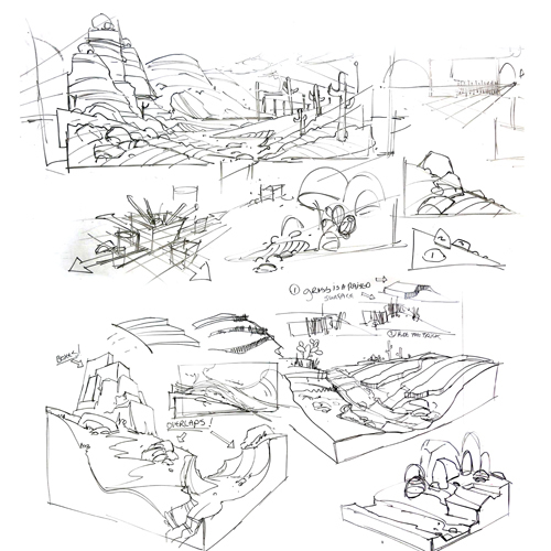 Dynamic Landscape Drawing & Composition workshop w/ Will Weston (October 2015)