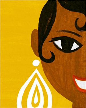 Josephine on Yellow, Christian Robinson Josephine on Yellow, Christian Robinson