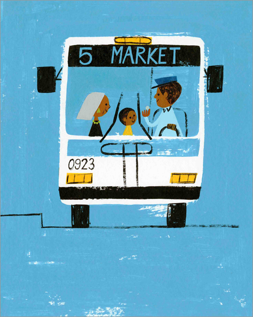 Last Stop On Market Street - Bus Front, Christian Robinson