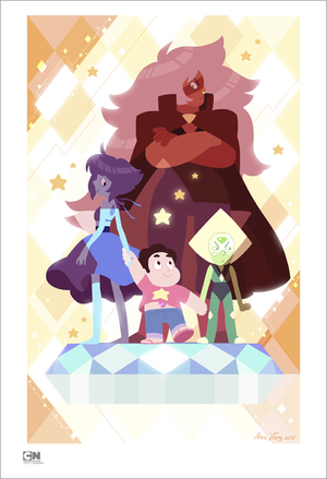 Steven and the Homeworld Gems (print), Hans Tseng