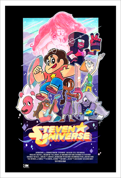 Steven Universe Jems poster print