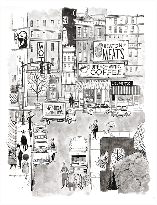 The Streets (print), Cory Loftis