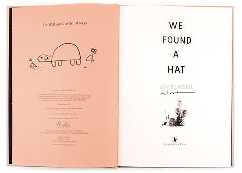 We Found a Hat (B&N Exclusive Edition) by Jon Klassen, Hardcover