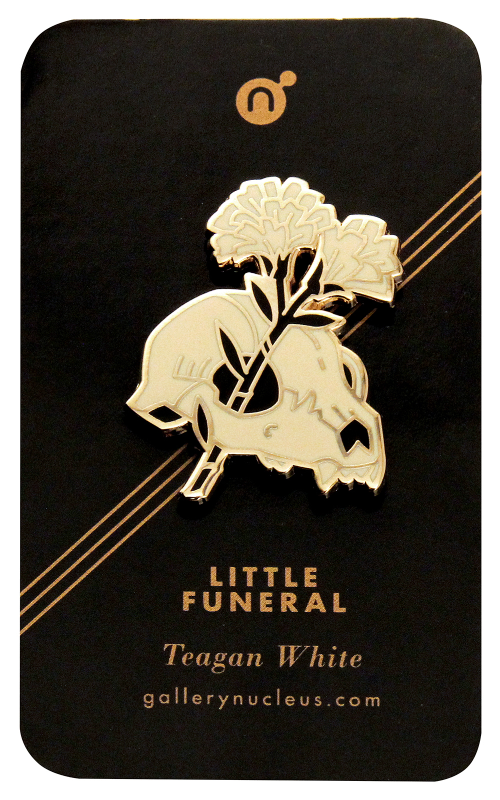 Teagan White Little Funeral - Nucleus Enamel Pin, Teagan White Teagan White Little Funeral - Nucleus Enamel Pin, Teagan White