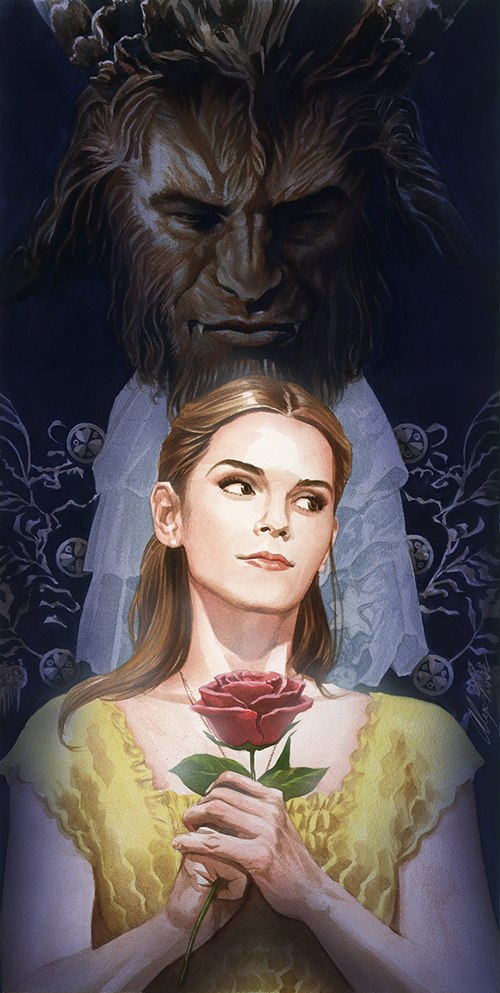 Alex Ross Beauty and the Beast (PRINT), Alex Ross Alex Ross Beauty and the Beast (PRINT), Alex Ross