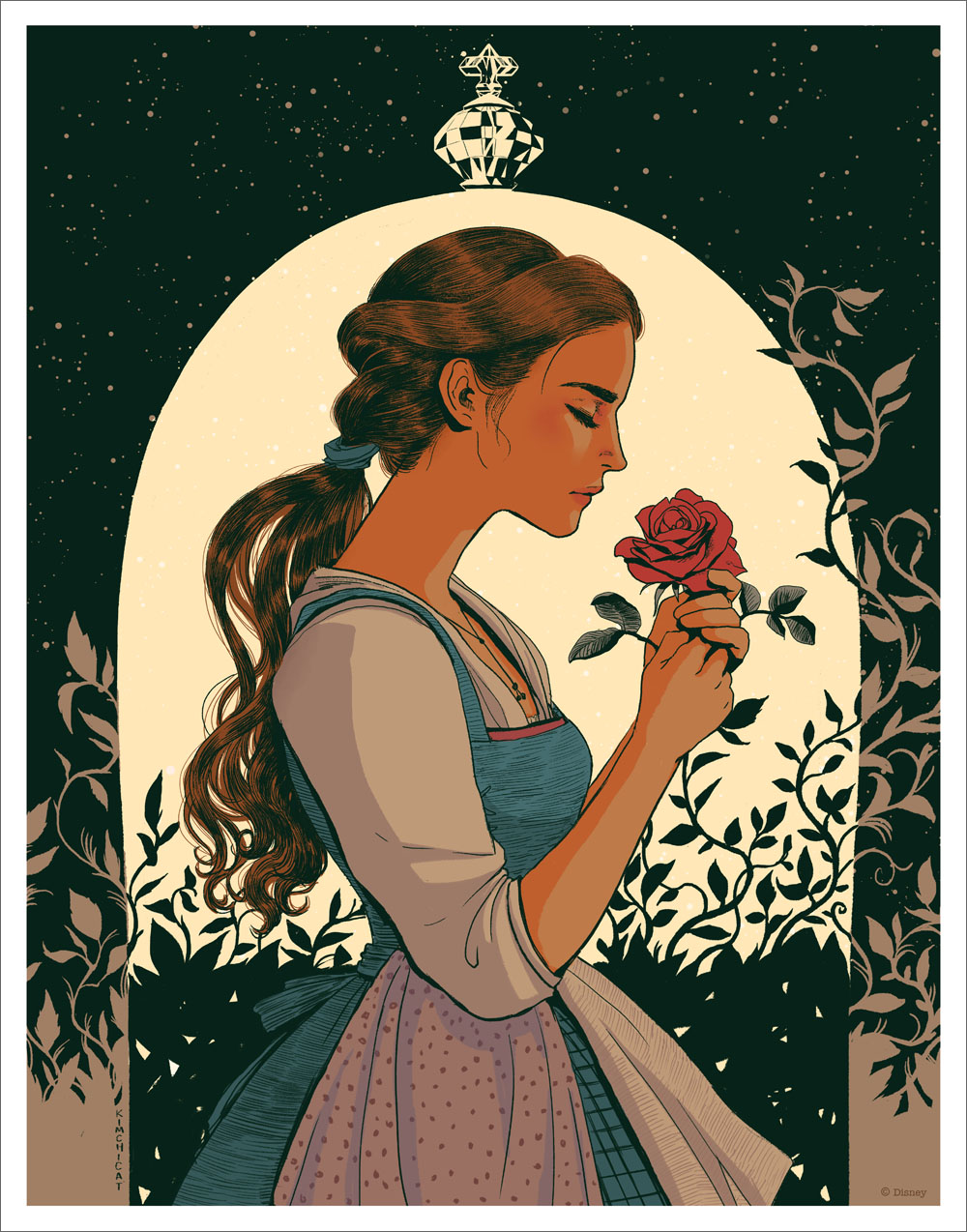 The Greatest Act of Love WARM (PRINT) (Belle, Beauty and the Beast), Jisoo Kim