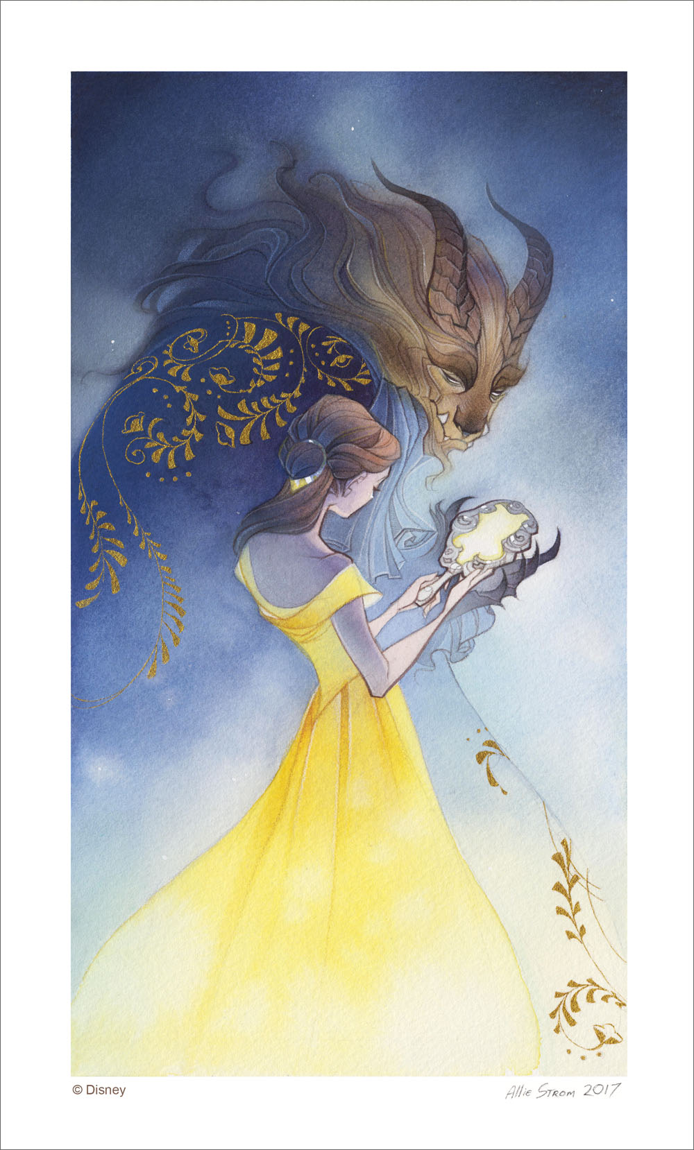 Beauty and the Beast (PRINT), Allie Strom