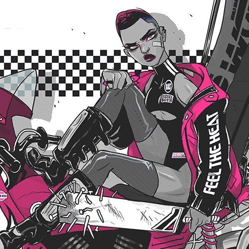 Motor Crush Exhibition & Signing w/ Babs Tarr