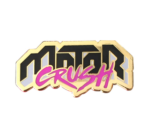 Motor Crush Pins (enamel pin), Babs Tarr Motor Crush Pins (enamel pin), Babs Tarr