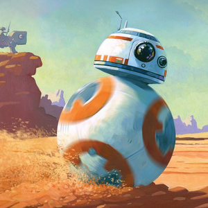 BB-8 on the run! Exhibition & Book Signing
