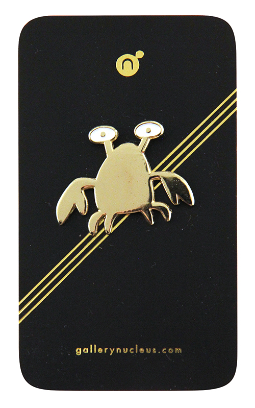 Jon Klassen Crab - Nucleus Enamel Pin, Jonathan Klassen Jon Klassen Crab - Nucleus Enamel Pin, Jonathan Klassen