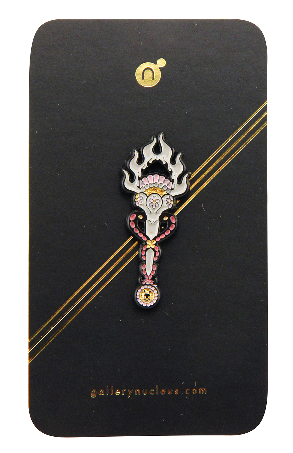 Junko Mizuno Ravina Wand - Nucleus Enamel Pin, Junko Mizuno Junko Mizuno Ravina Wand - Nucleus Enamel Pin, Junko Mizuno