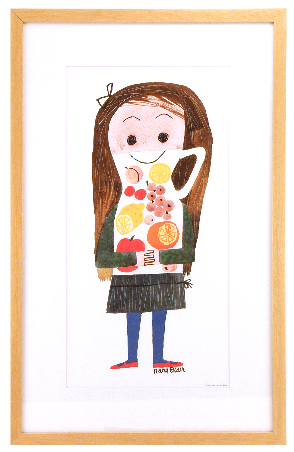Juice Girl (Framed), Mary Blair Juice Girl (Framed), Mary Blair