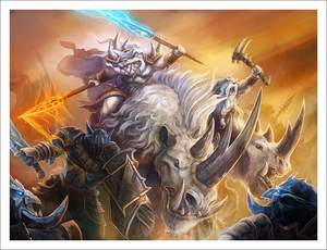 Ghostmane's Charge (PRINT), Samwise Didier Ghostmane's Charge (PRINT), Samwise Didier