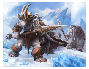 Frostvang & the Bearzyk (PRINT), Samwise Didier Frostvang & the Bearzyk (PRINT), Samwise Didier
