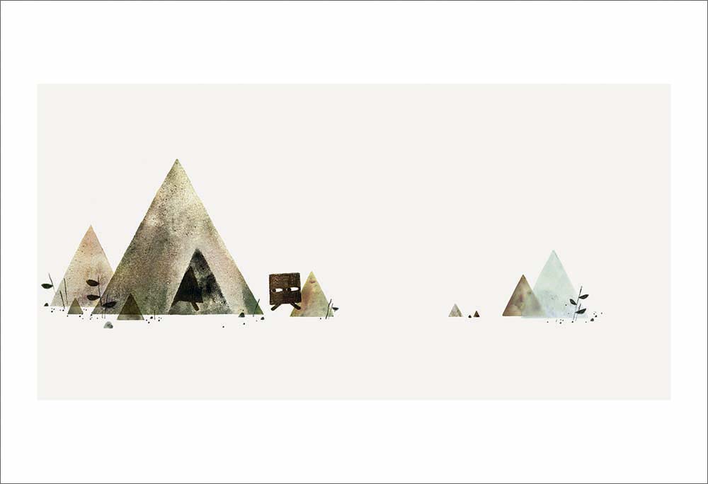 Triangle Pg 38-39 (Print), Jon Klassen
