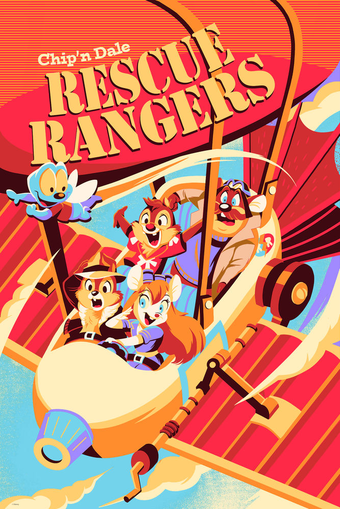 CYCLOPS PRINT WORKS: Rescue Rangers by Hackto Oshiro - Nucleus