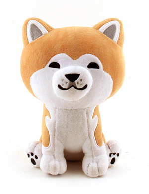 Akita Inu Plush, Naomi Romero Akita Inu Plush, Naomi Romero