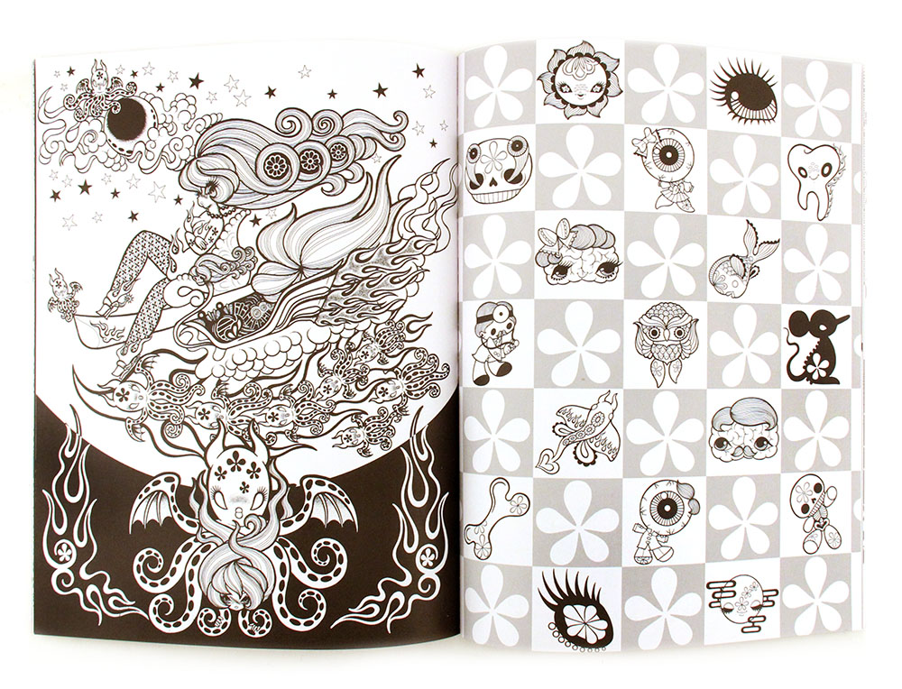 Junko Mizunos Coloring Book Nucleus Art Gallery And Store 