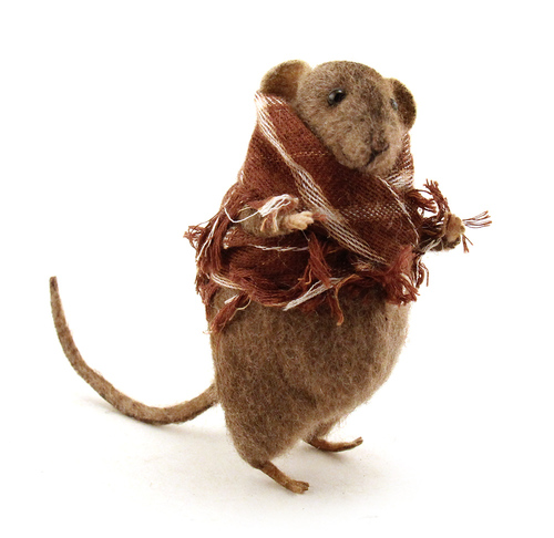 Four Mice (Big Mouse w/ Shawl), Natasha Fadeeva