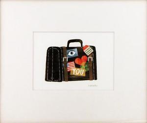 Suitcase (Matted Print), Chris Sasaki